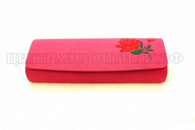 Футляр для очков на магните (розовый)